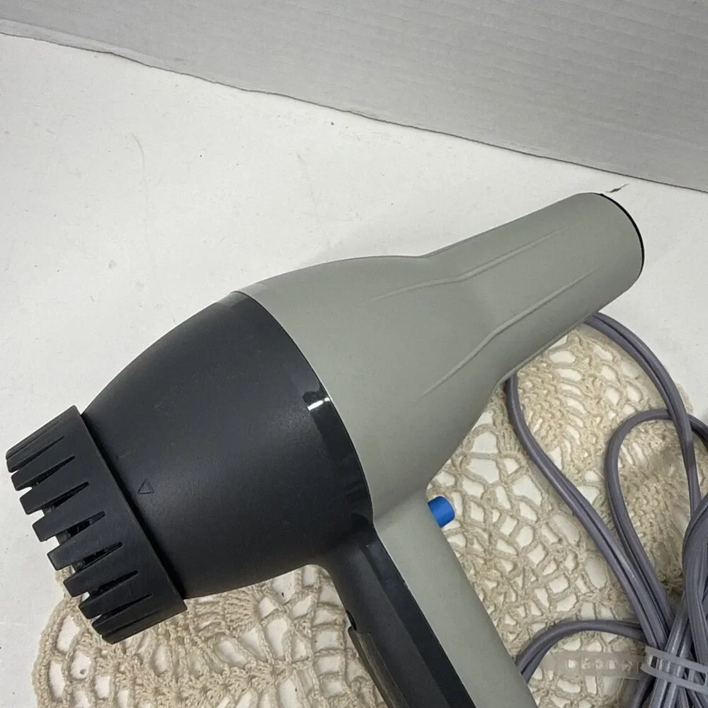Conair Pro Silver Bird Professional Hair Dryer Gray Charcoal Blow Dryer